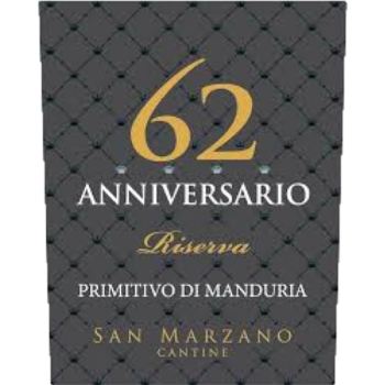 San Marzano Primitivo di Manduria 62 Riserva